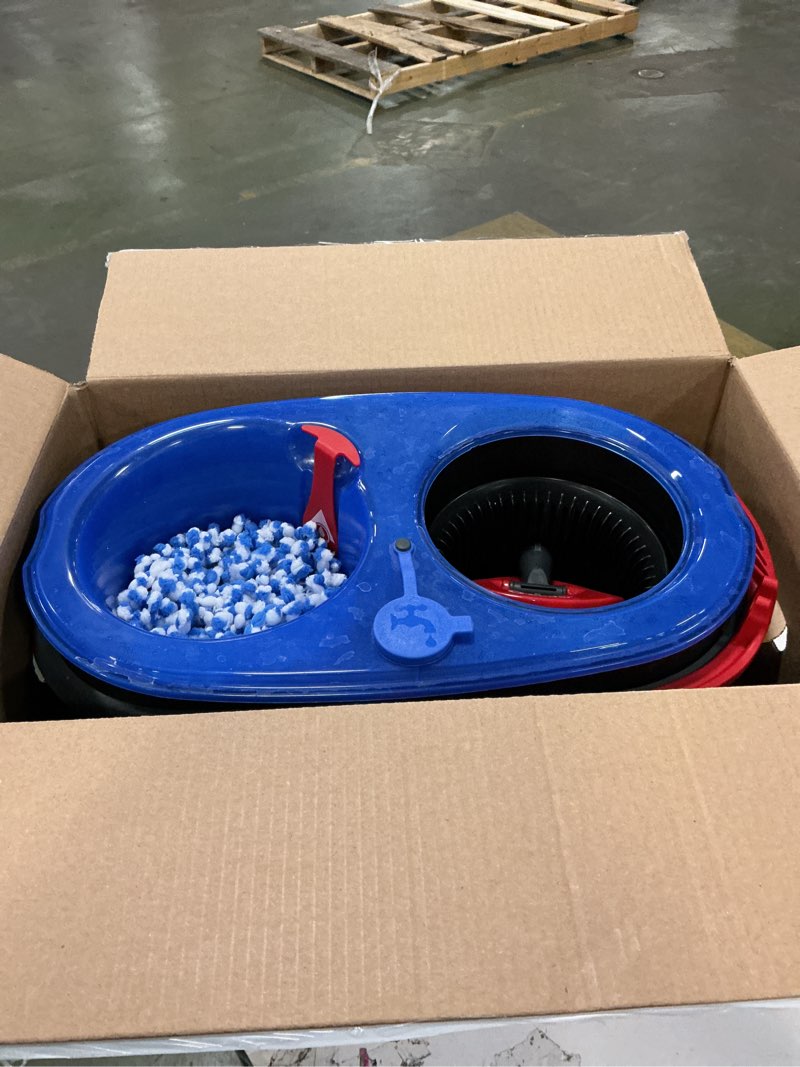 Condition photo showing Good Condition for O-Cedar RinseClean Spin Mop & Bucket System