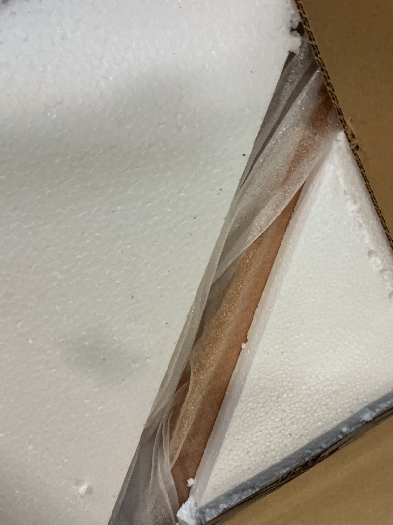 Condition photo showing As Is for (Incomplete, 1 of 3 ) Hathaway Kingston 3 in 1 Octagon Poker Table, Dining & Bumper Pool Table for Game Rooms - Durable Hardwood, Sturdy Legs, Smooth Playfield - Includes Bumper Balls, Cues, Chalk, Brush - Oak