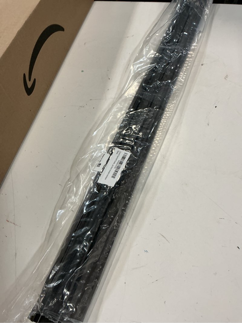 Condition photo showing Good Condition for 32 inch fixed kerf double bubble vinyl door sweep 2 pack brown, exterior door bottom seal, kerf door seal for steel and fiberglass doors avodah hardware