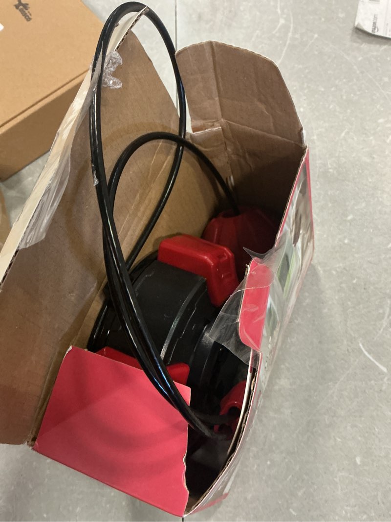 Condition photo showing As Is for tug of war dog toy with steel-core rope and strong suction base