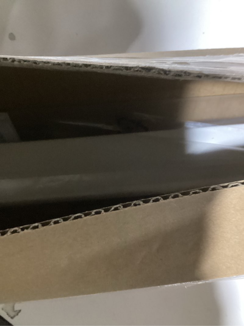 Condition photo showing New/Like New for LazBlinds Cordless Cellular Shades, No Tools No Drill Blackout Honeycomb Shades Pleated Blinds for Windows, 23'' W x 48'' H, Silver White Blackout-silver White 23'' W x 48'' H