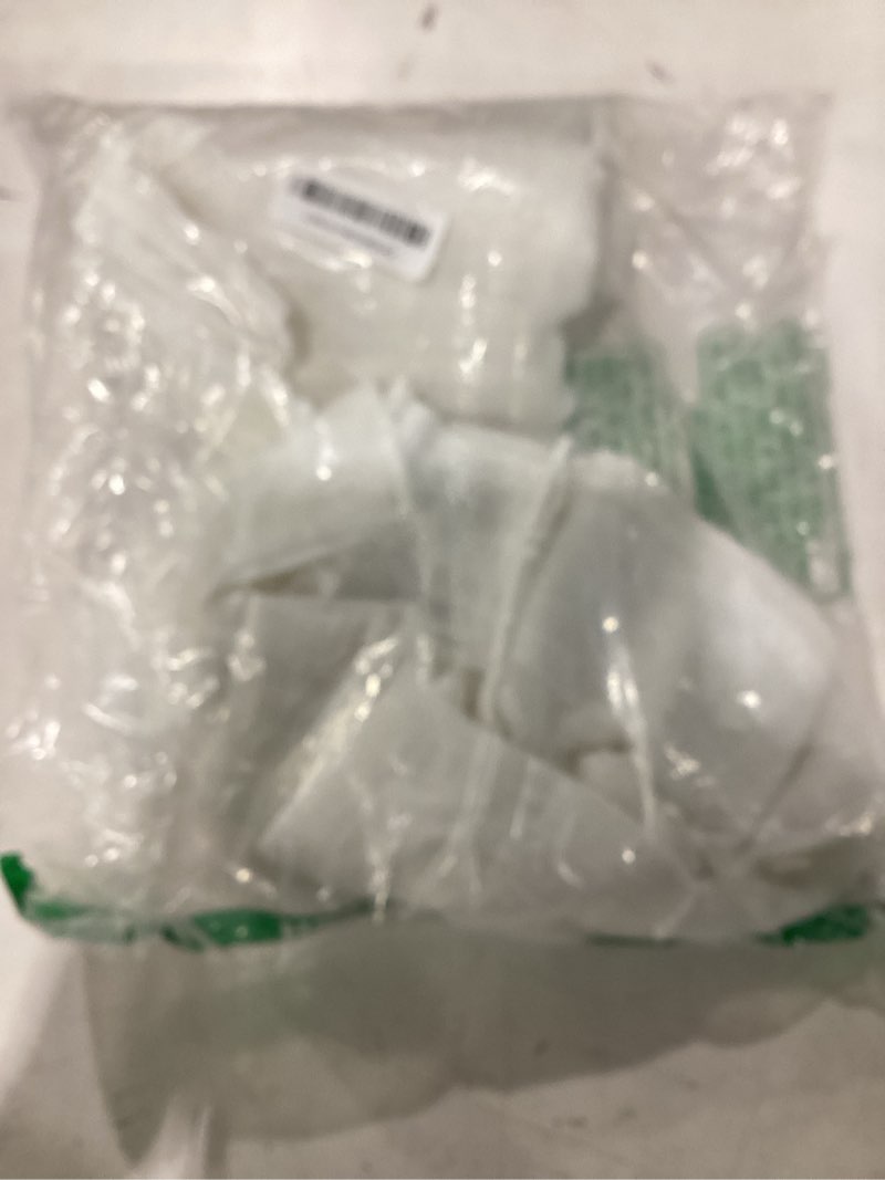 Condition photo showing New/Like New for youngstex linen sheer curtains 63 inch length 2 panels for living room | ivory white light filtering drapes with rod pocket back tab natural textured for bedroom, 52 x 63 inch 52"w x 63"l (pack of 2) cloud white