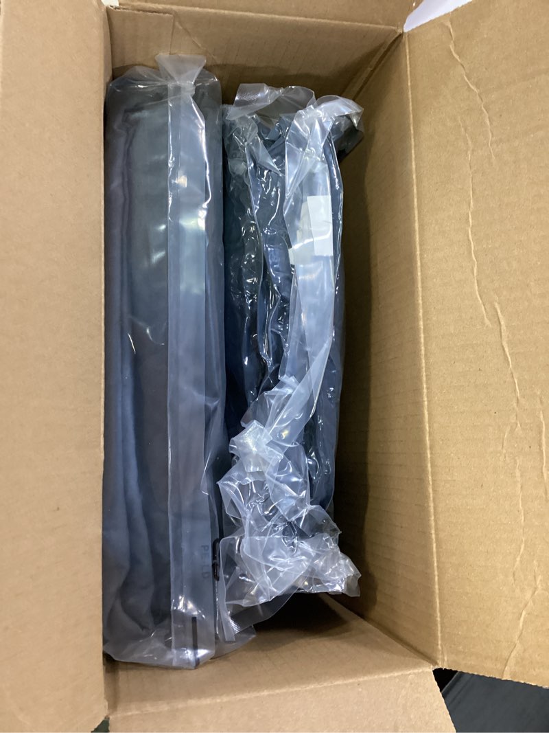 Condition photo showing New/Like New for Geniospin Queen Comforter Set - 7 Pieces Blue Gray Textured Queen Bedding Sets with Comforter, Sheet