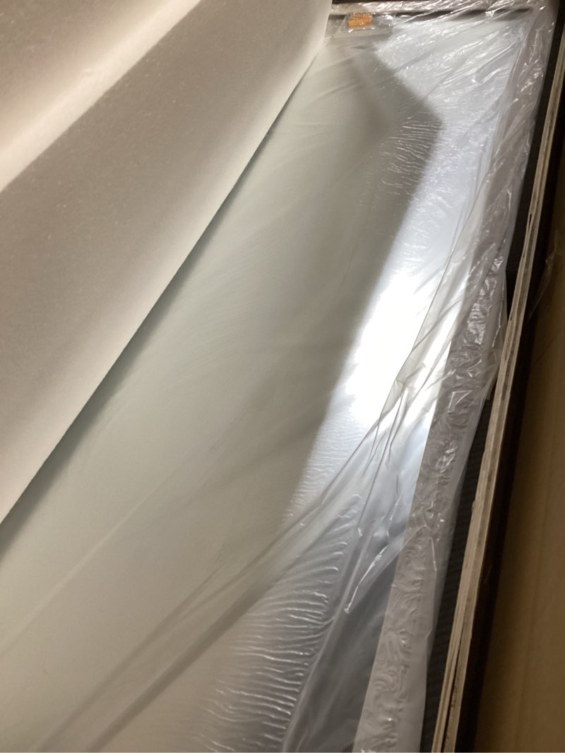 Condition photo showing Good Condition for beauty4u full length mirror wall mirror full body dressing mirror wall mounted hanging for dorm home, 50"x 14", white