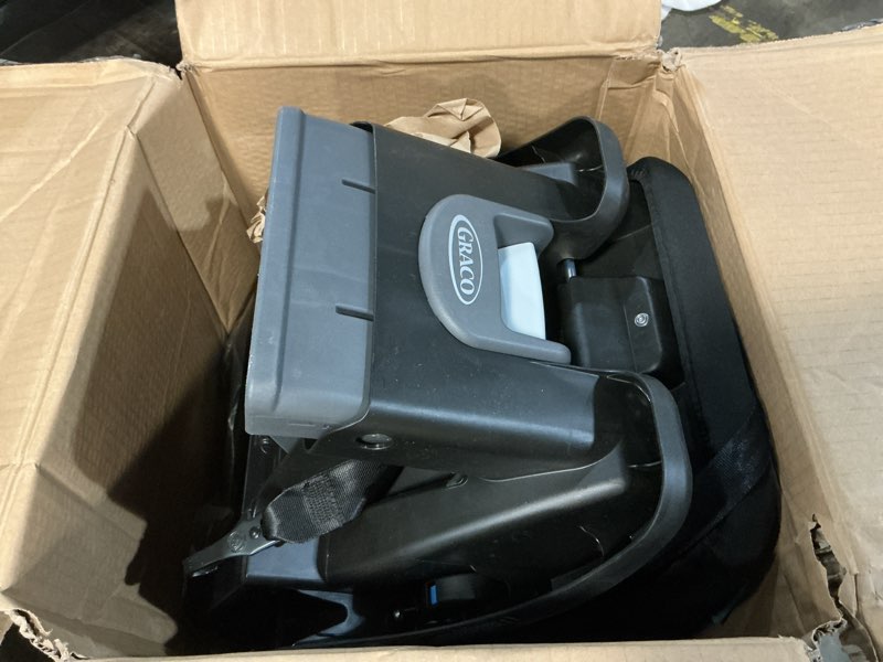 Condition photo showing As Is for Graco SnugRide Lite LX Infant Car Seat, Lightweight Rear-Facing Seat for Babies 4–30 lb, 4-Position Adjustable Base, LATCH Installation & ProtectPlus Engineered, Studio