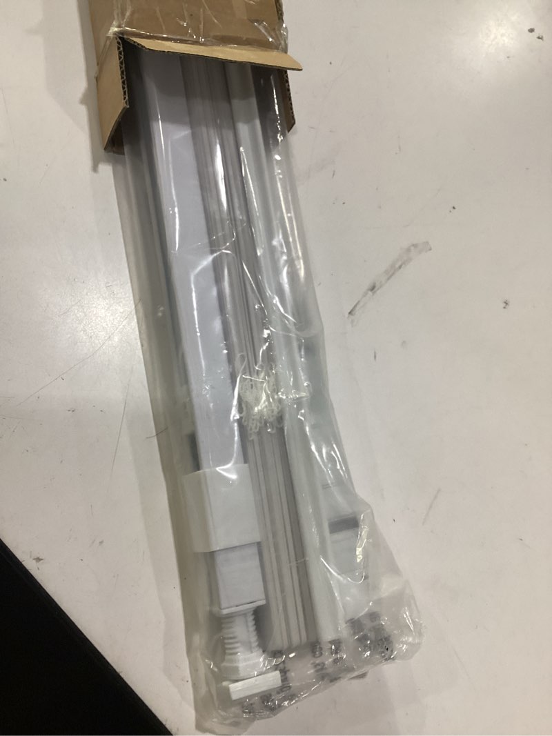 Condition photo showing Good Condition for lazblinds no tools no drill 1" vinyl mini blinds, cordless blinds for windows, light filtering horizontal window blinds & shades, 40" w x 48" h, white cordless-white 40" w x 48" h