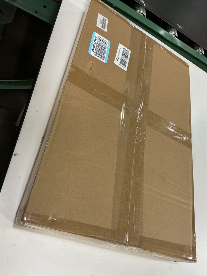 Condition photo showing New/Like New for fixed window safety guard 14”x 38” *2 pack adjustable width prevents accidental falls, non-egress, tamper resistant screws included, white 2 pack * 14x38 inches