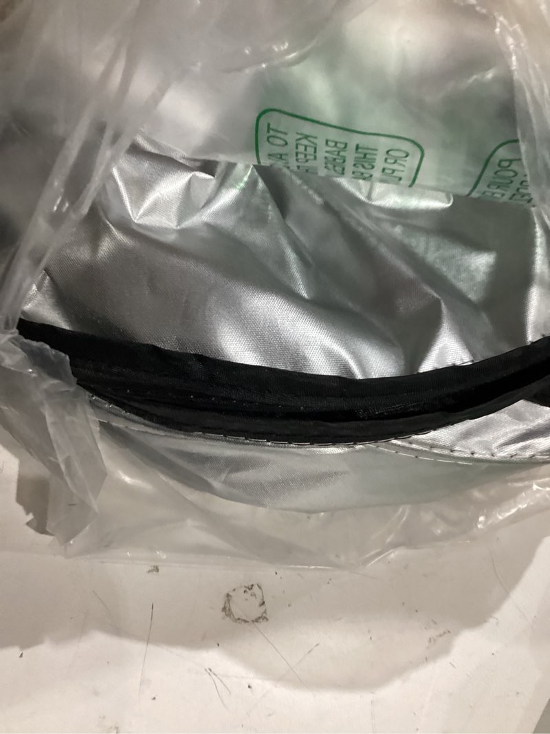 Condition photo showing As Is for econour windshield sunshade compatible for toyota rav4 2019-2024 2025,2026 le, xle, premium, xse, limited, se, trd off-road, sun visor for front window sun shade cover, uv protector, car accessories for toyota rav4 (2019-2026)