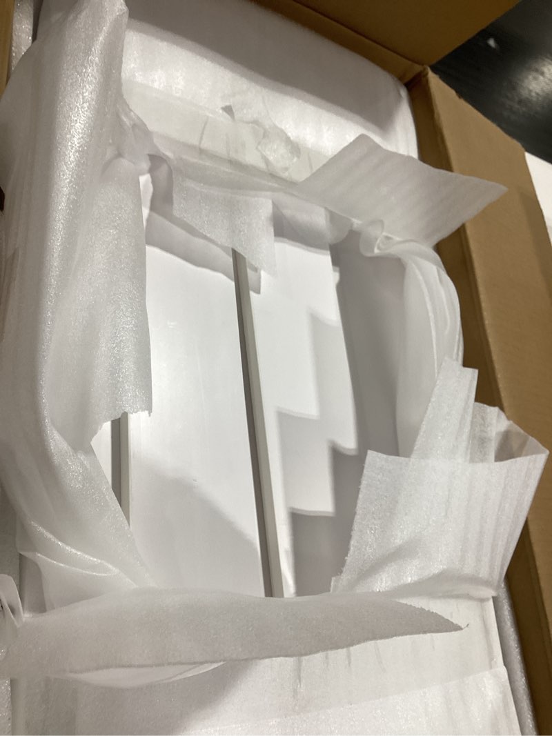 Condition photo showing Good Condition for Tristcily 5 Pcs PVC Wire Rack Covers for Removable Closet Decoration, Wire Rack Covers Pantry Shelves Suitable for Bathroom Kitchen Shelving Organization- 24 x 12 Inch(White)