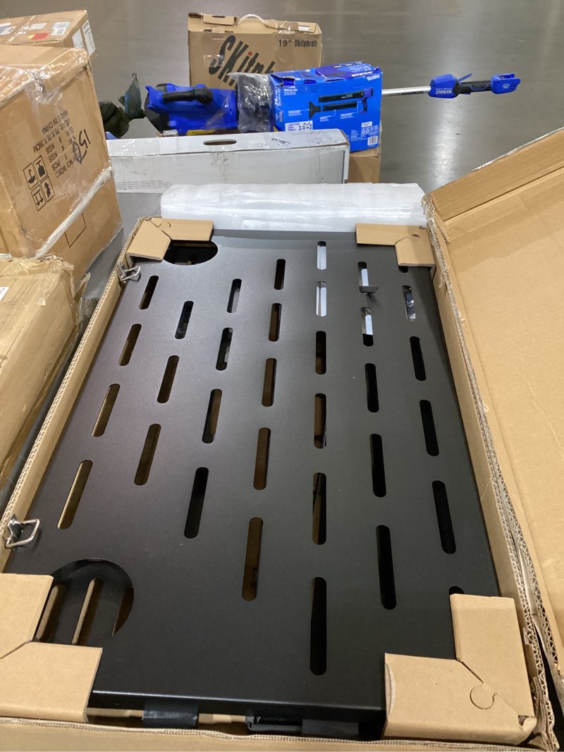 Condition photo showing New/Like New for tailgate table, compatible with ford bronco 2/4 door 2021-2025, bronco accessories, rear door foldable single-layer cargo shelf camping storage shelf molle panel single-layer tailgate table