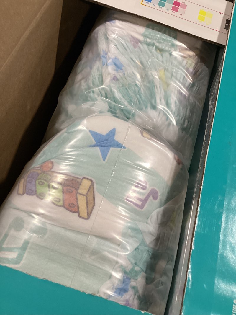 Condition photo showing New/Like New for Pampers Training Pants - Easy Ups Boys & Girls Bluey - Size 4T-5T, 104 Count, Children's Potty Underwear (Packaging May Vary) 4T-5T 104