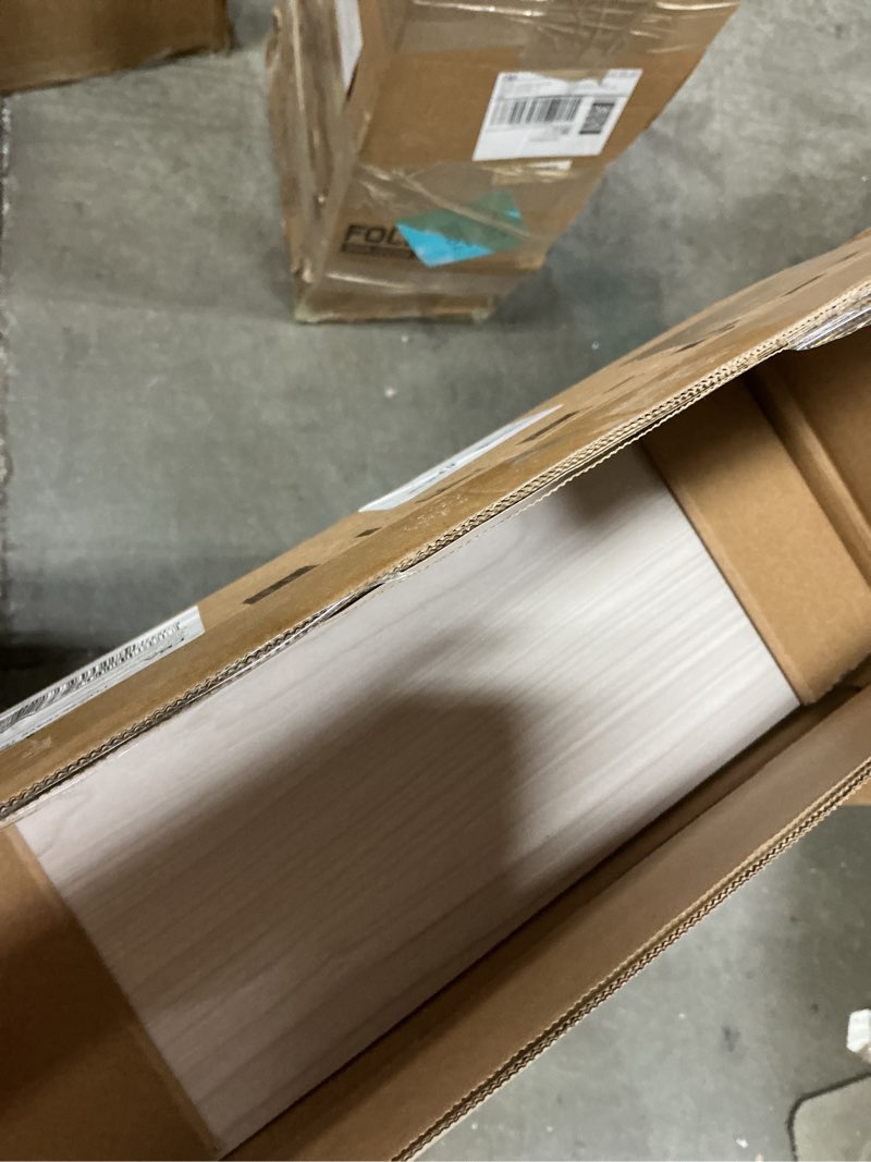 Condition photo showing Good Condition for SoBuy Set of 2 Nightstand Narrow Night Stand Modern Design Bedside Furniture Slim End Table Storage Cabinet with Sliding Drawer and Open Compartment, White & Natural FBT111-WNX2 White 2