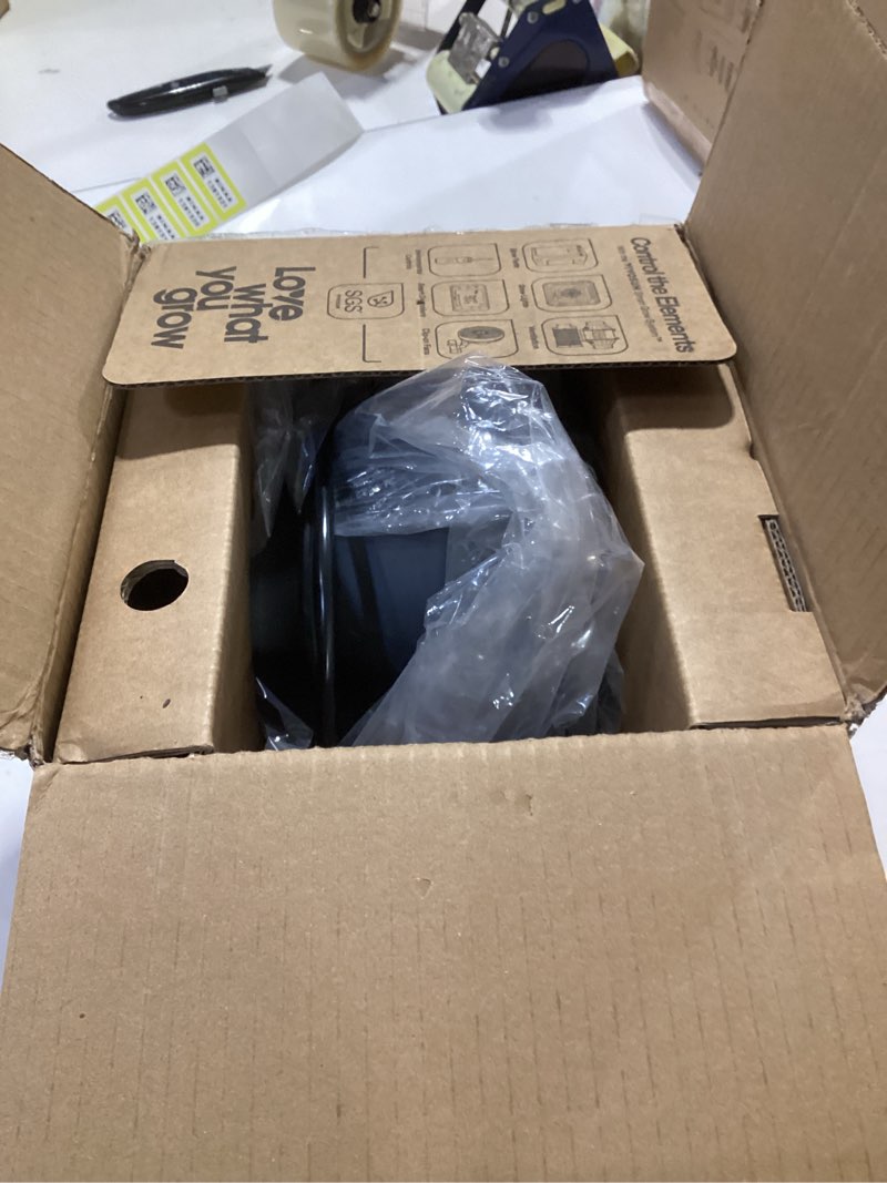 Condition photo showing As Is for vivosun m4 4-inch inline duct fan, 195 cfm ventilation fan with ec motor, adjustable speed, energy-efficient vent blower for hvac, grow tent, hydroponics