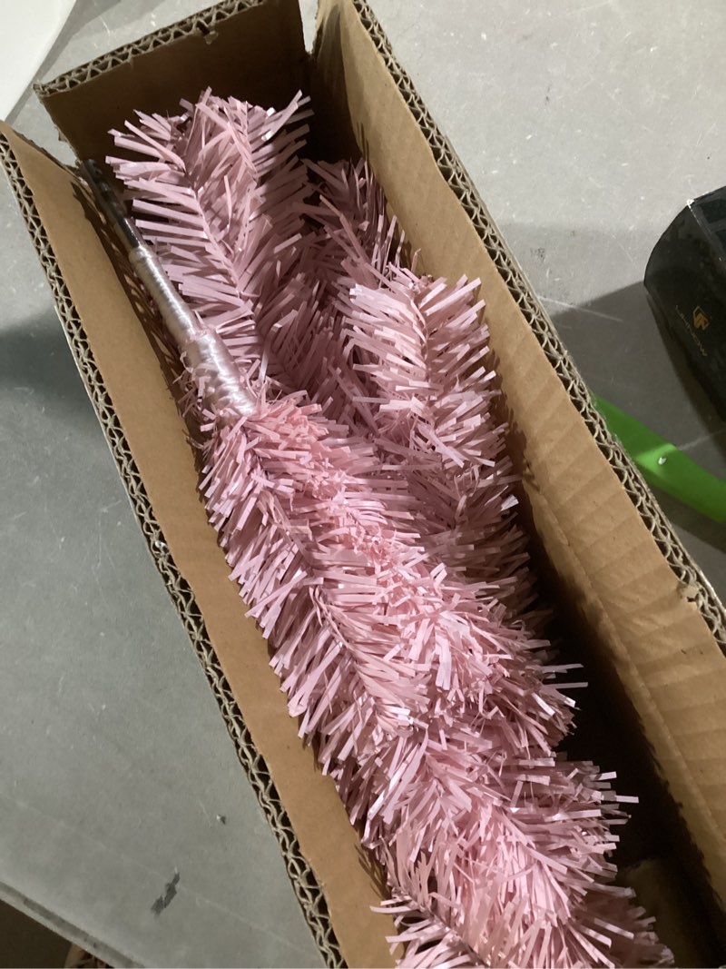 Condition photo showing Good Condition for Senjie 3FT Mini Christmas Tree, 160 PVC Branch Tips, Cherry Blossom Pink, Battery Operated Pink 3ft