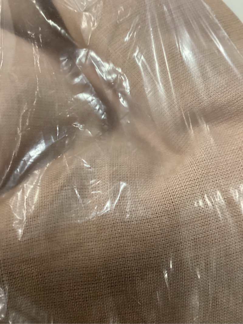 Condition photo showing Good Condition for european linen double flange duvet cover, twin, desert sunset
