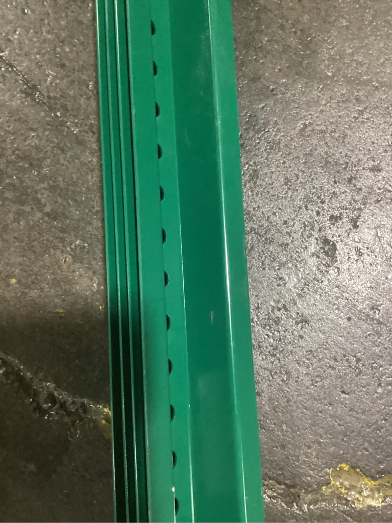 Condition photo showing Good Condition for VEVOR 8FT U-Channel Sign Post, 4Pack Green Heavy Duty Steel Fixed Fence Post, Steel Fence U-Channel Sign for Garden, Courtyard, Farm or Traffic Intersection 8FT/4 PACK