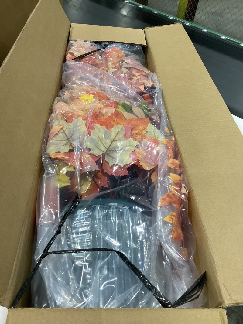 Fall artificial tree 20in, Garden decor, orange