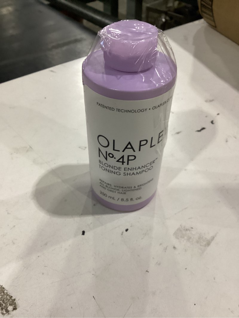 Condition photo showing Good Condition for olaplex no. 4p blonde enhancing toning shampoo, 8.5 fl oz