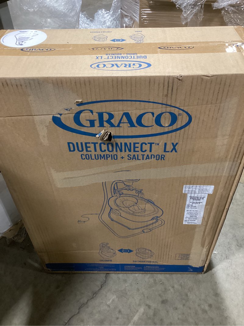 Condition photo showing New/Like New for Graco DuetConnect LX Portable Baby Swing and Bouncer, Multi-Direction Baby Bouncer Seat, Multiple Swing Speeds, Redmond