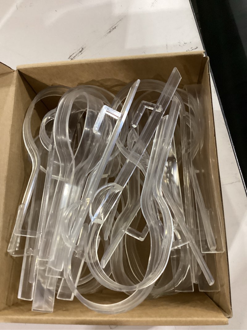 Condition photo showing Good Condition for moonoom 24 pcs wedding church pew clips, ceremony aisle chair hangers, wedding pew bow hooks for ceremony banquet party receptio bow garland wreath flowers holder