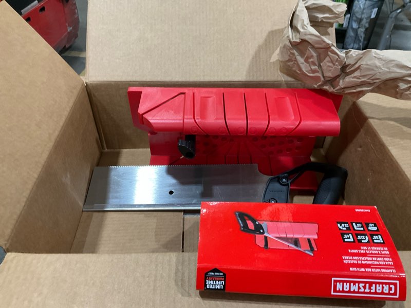 Condition photo showing Good Condition for CRAFTSMAN Mitre Saw, 12-Inch Saw & Clamping Box (CMHT20600)