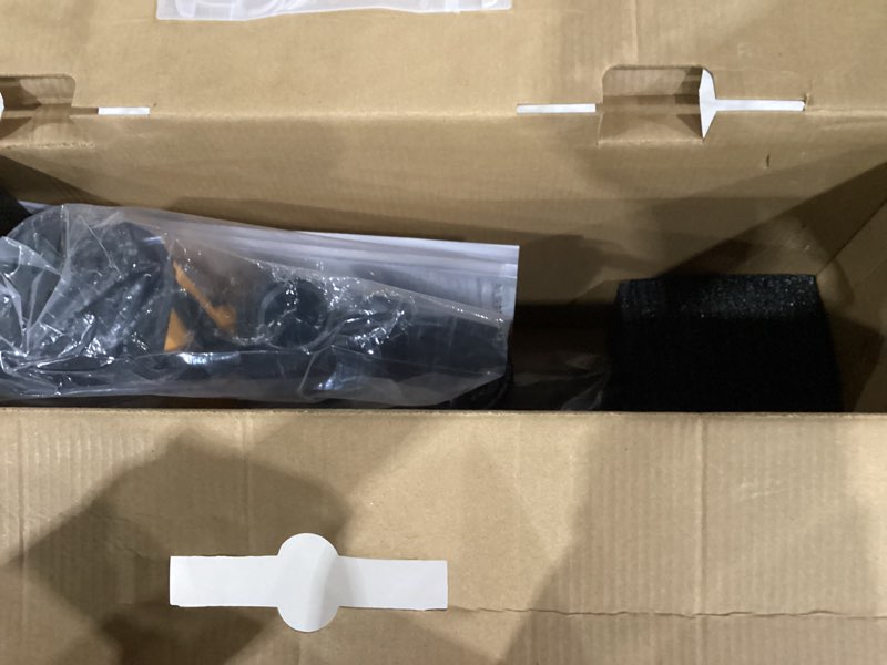 Condition photo showing New/Like New for NOT TESTED 1400W Electric Needle Scaler, Heavy-Duty Handheld Tool for Rust, Weld Slag, Paint Removal with 23 Needles