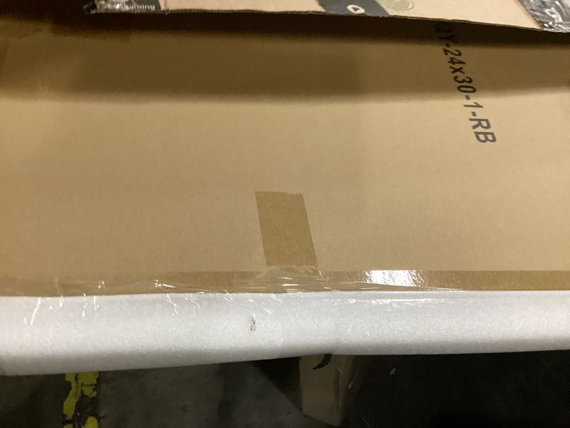 Condition photo showing Good Condition for bescrcl 24x30 picture frame brown, poster frames wall hanging, display pictures 24 x 30 without mat, 1 pack brown 24x30
