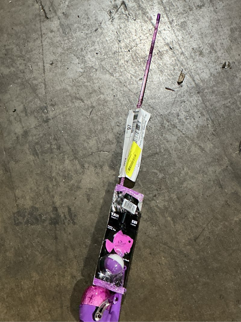 Condition photo showing Good Condition for realtree passion pink tangle-free spincast fishing rod and reel combo