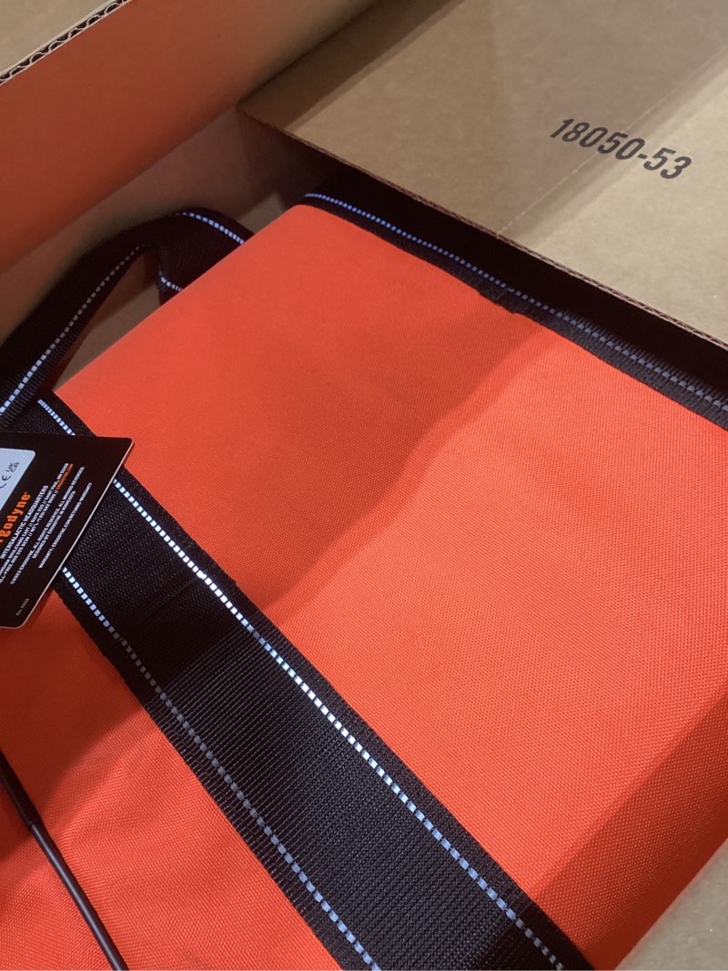 Condition photo showing New/Like New for ergodyne arsenal 5215 large medic first responder trauma duffel bag with shoulder strap, orange orange large first responder bag - 28l