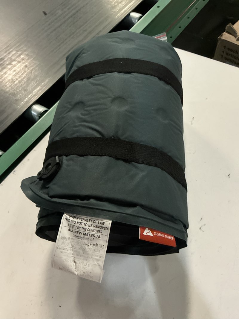 Condition photo showing Good Condition for ozark trail self-inflating camp pad with pillow - grey, adult, 78" l x 25" w x 2" h