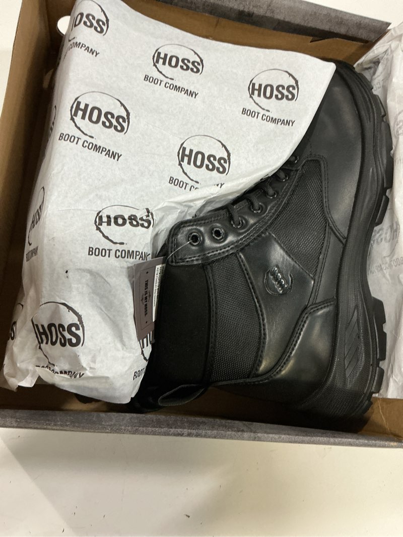 Condition photo showing Good Condition for hoss watchman 6" composite toe - big hoss sizes 15 wide black