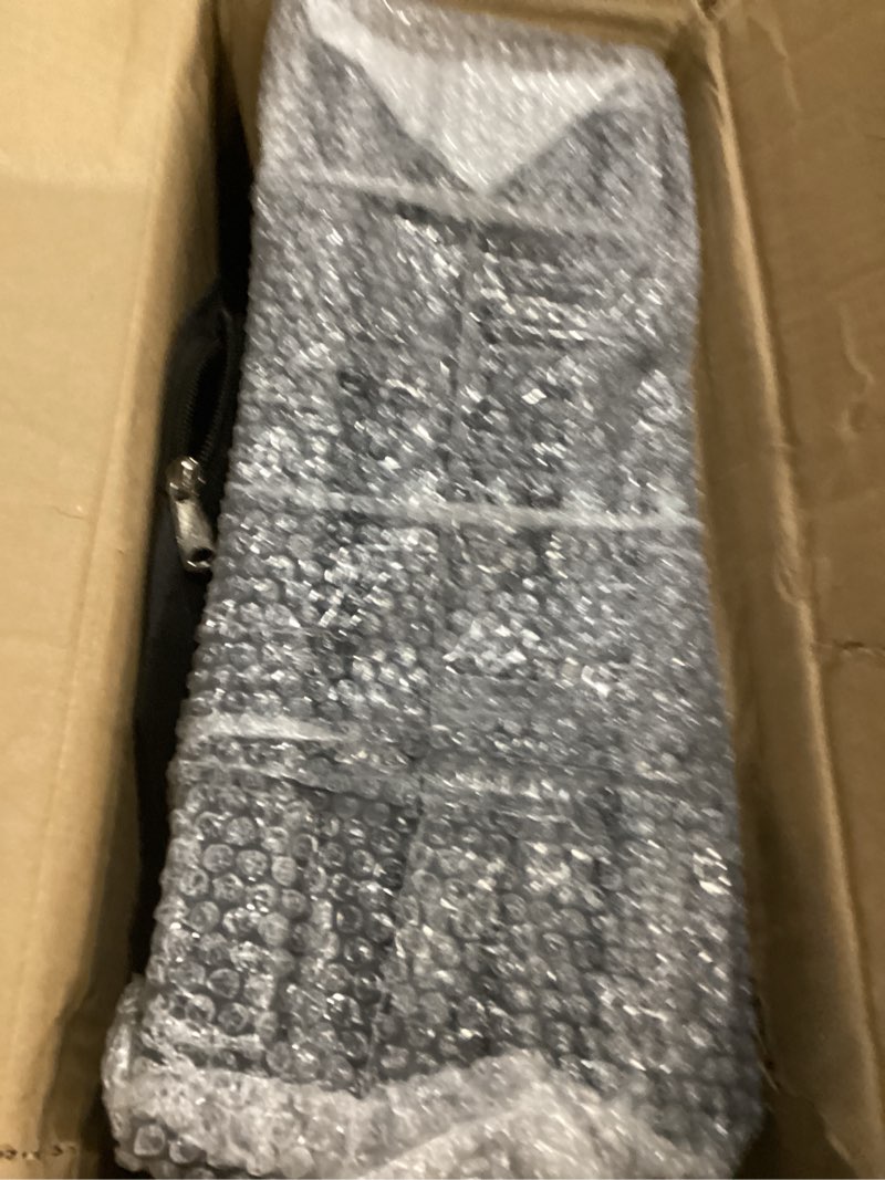 Condition photo showing Good Condition for QWORK Magazine Brochure Display Rack Stand, 4 Pocket Foldable Literature Catalog Rack Book Holder Tradeshow Display Stand, for Office Store and Exhibition Trade Show (Black) Black 1 Pack