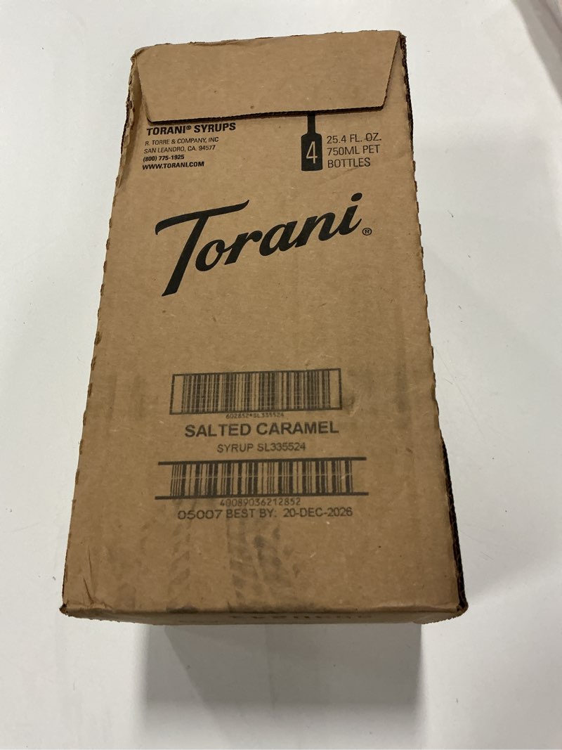 Condition photo showing New/Like New for (Best by:20-DEC-2026) Torani Flavored Drink Syrup Beyond Basic Variety Pack, Dragon Fruit, Lavender, Vanilla & French Vanilla, 25.4 fl oz (Set of 4) Dragon Fruit, Lavendar, Vanilla, French Vanilla 25.4 Fl Oz (Pack of 4)