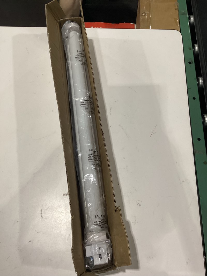 Condition photo showing Good Condition for lazblinds no tools no drill cordless roller shades, 100% blackout roller blinds for windows, thermal insulated uv protection waterproof roll up window blinds and shades, 24'' w x 72'' h, white white 24'' w x 72'' h
