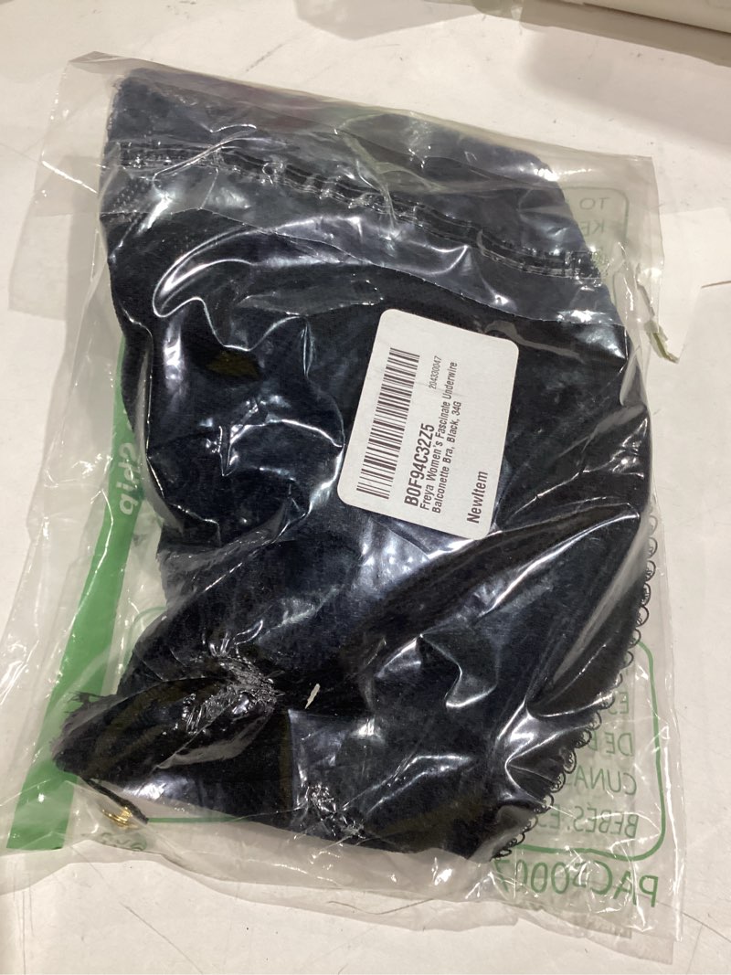 Condition photo showing Good Condition for Freya Womens Fascinate Underwire Unlined Balconette Bra 34G Black