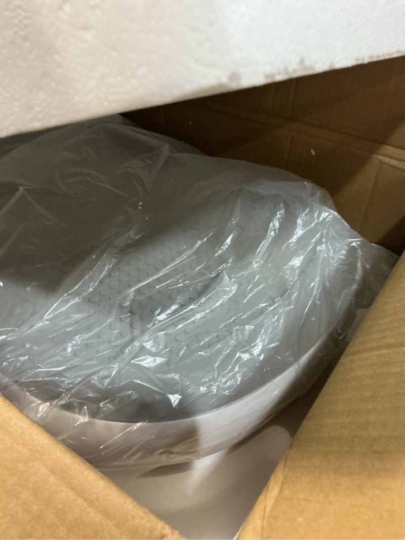 Condition photo showing Good Condition for MERACH Vibration Plate Exercise Machine, Vibration Plate 440 Lbs Capacity, Bluetooth and Silicone Pedal, Stimulate Deep Fat, Vibration Plate for Lymphatic Drainage, Vibrating for Weight Loss Grey