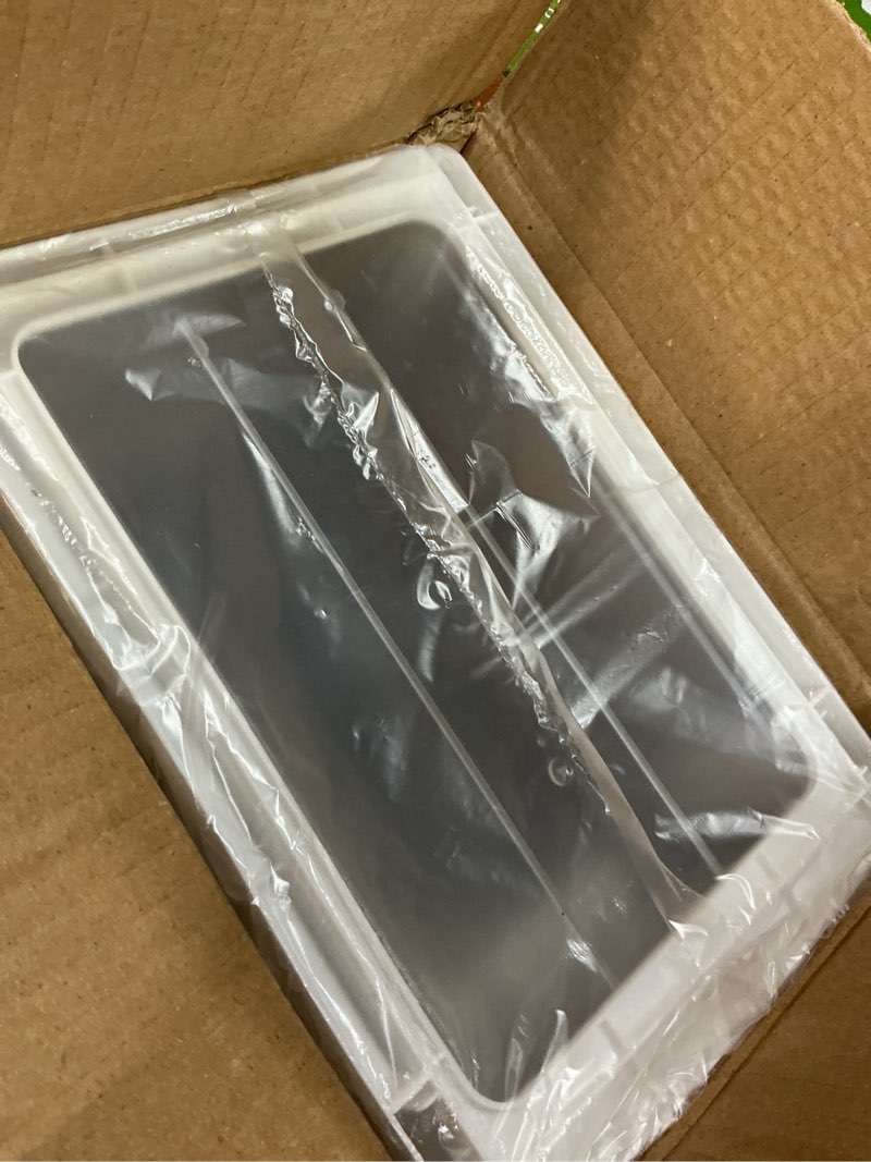 Condition photo showing Good Condition for Gonice Small 3 Drawer Storage Organizer, White Plastic Drawer Storage, Small Desktop Organizer for Home, Office White-P3T