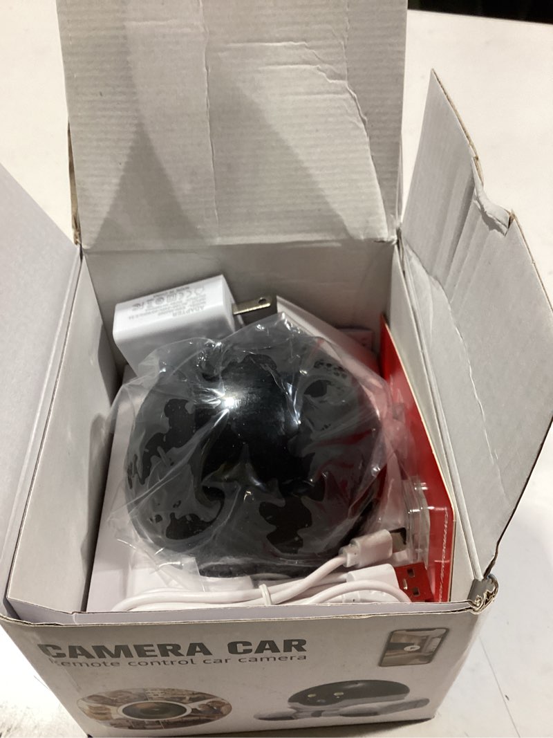 Condition photo showing Good Condition for pet camera, 1080p security camera for home, movable robot pet cam indoor with phone app, wireless dog/cat/baby monitor wifi version+32g sd card, 2-way talk, night vision, motion detection dome