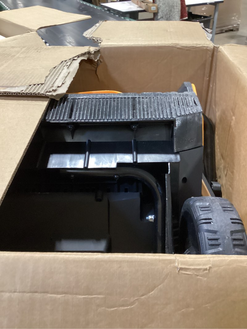 Condition photo showing As Is for 20" Cordless Snow Blower(No Battery), Compatible with Dewalt 20V Max Battery, Brushless Snow Thrower with Directional Plate & LED Lights, Electric Snow Blower Ideal for Walkways and Driveways