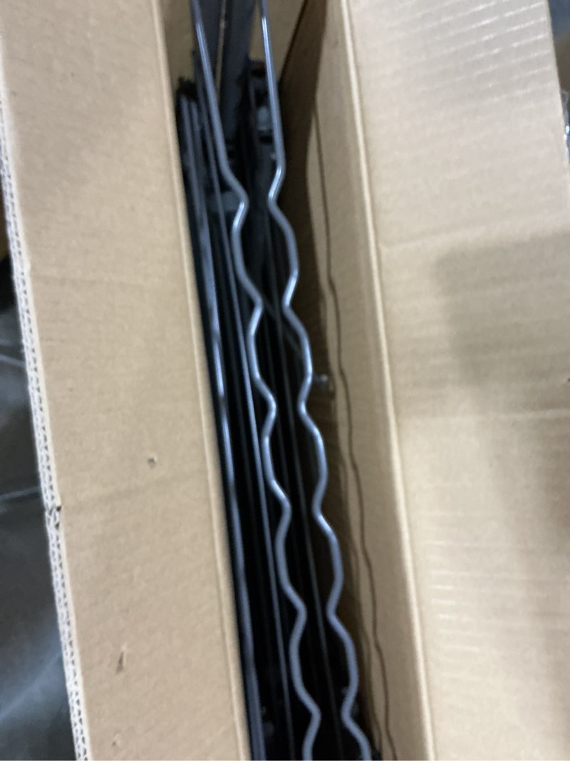 Condition photo showing As Is for bigzzia clothes drying rack foldable, 68.9inch high hanger laundry drying rack with 4 height-adjustable wings, lightweight and space saving clothes airer for apartments, dorms, camping gray - hanger 68.9"