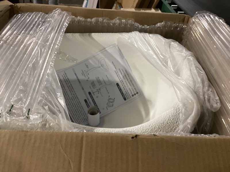 Condition photo showing New/Like New for 23.6in Large Wabi Sabi Pendant Lights Kitchen Island Lighting Fixture Ceiling Mount White Modern Japanese Lamp Japandi Chandelier for Dining Living Room Bedroom Restaurant Hanging Lamp Hardwired White 23.6in