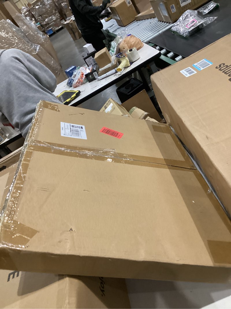 Condition photo showing New/Like New for Tektalk Foldable Jigsaw Puzzle Board with 4 Angle Adjustable Bracket/Stand, Lightweight Portable Puzzle Mat Plateau with Wooden Easel, Foldaway Felt Puzzle Table, for Up to 1500 Pieces (Gray)