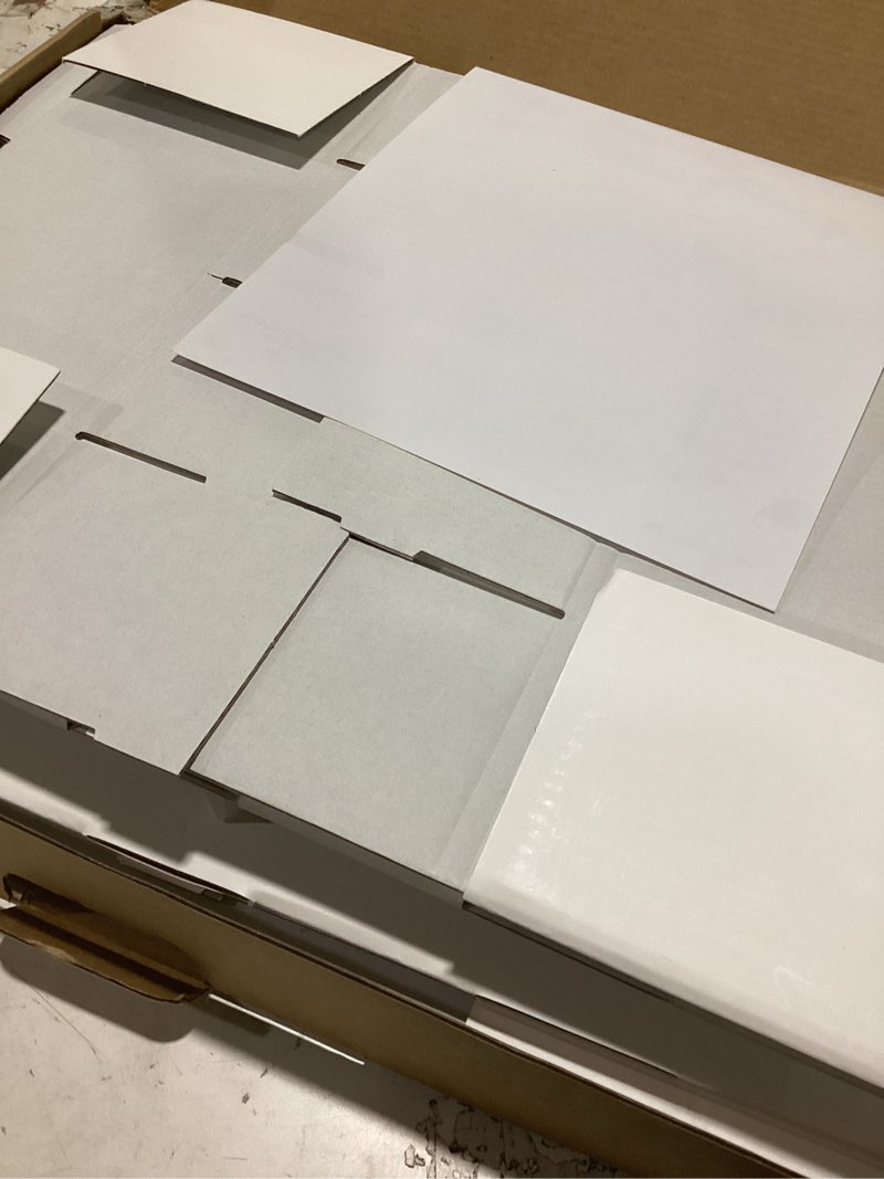 Condition photo showing As Is for 2-pack trading card storage box, 3200 count cardboard 4 row card box for mtg tcg baseball sports cards collection, top loader storage boxes, includes card dividers & stoppers 4 row-2 boxes