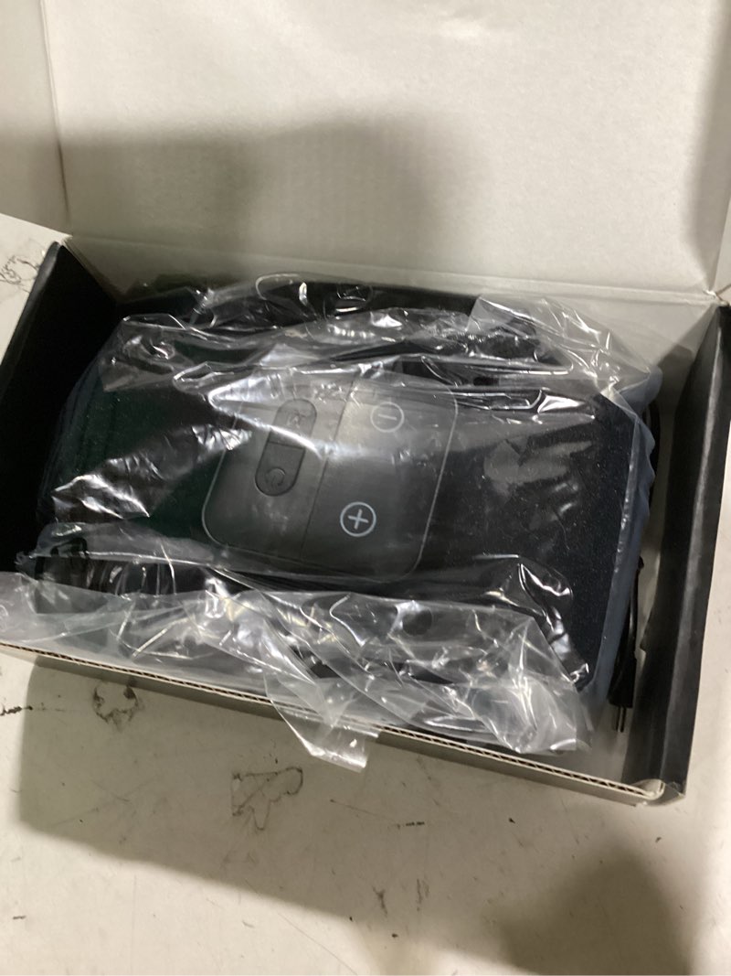 Condition photo showing Good Condition for nekteck knee massager with heat - cordless heated knee brace with vibration for pain relief, rechargeable knee heating pad with 5 heat levels and 3 massage mode, ideal gift for mom dad matte black