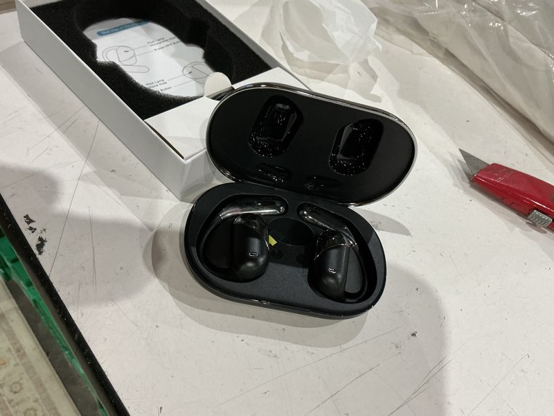 Condition photo showing Good Condition for paekole ai translation earbuds, real-time 2-way language translator device (198+ languages), 3-in-1 bluetooth translating headphones for travel/music/calls, audifonos traductores inglés español graphite black & silver