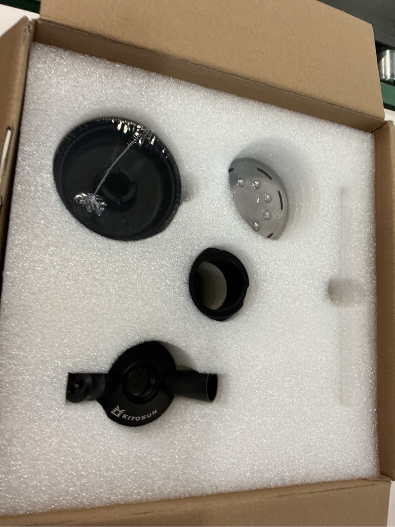 Condition photo showing Good Condition for Kitosun Glass Hookah Complete Set with Everything - Stainless Steel Hookah Down Stem with Diffuser Washable Silicone Hose Rubber Shisha Bowl Metal Charcoal Holder Tongs Purge ready to go, Easy pull Complete Hookah Set - 1 Count