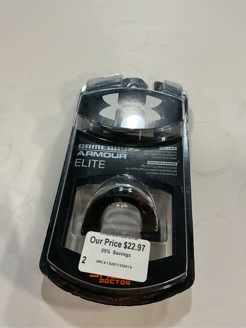Condition photo showing Good Condition for under armour gameday armour elite mouthguard