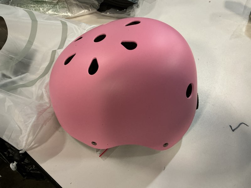 Condition photo showing Good Condition for Kids Bike Helmet, Adjustable and Multi-Sport, from Toddler to Youth, 3 Sizes Pink Small: 18.9" - 21.3"