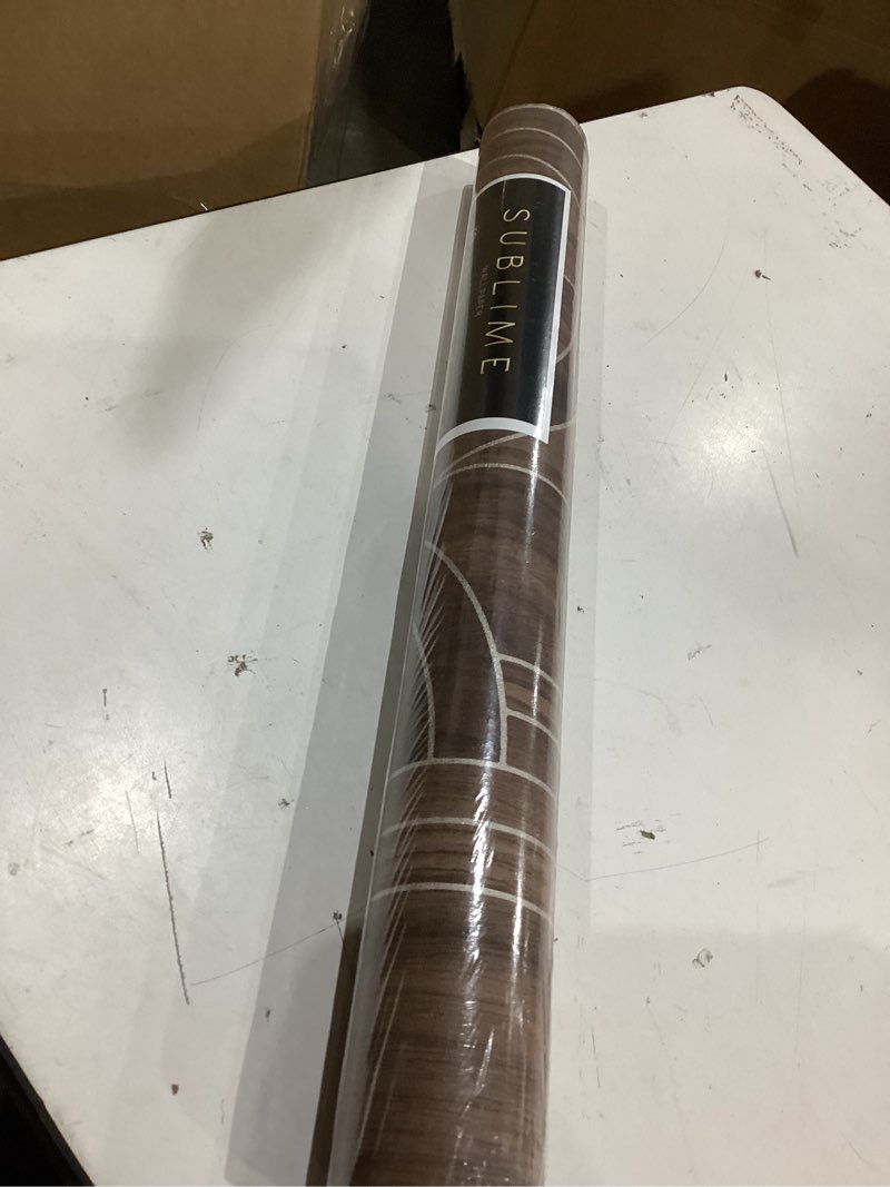 Condition photo showing New/Like New for sublime modella wood walnut wallpaper