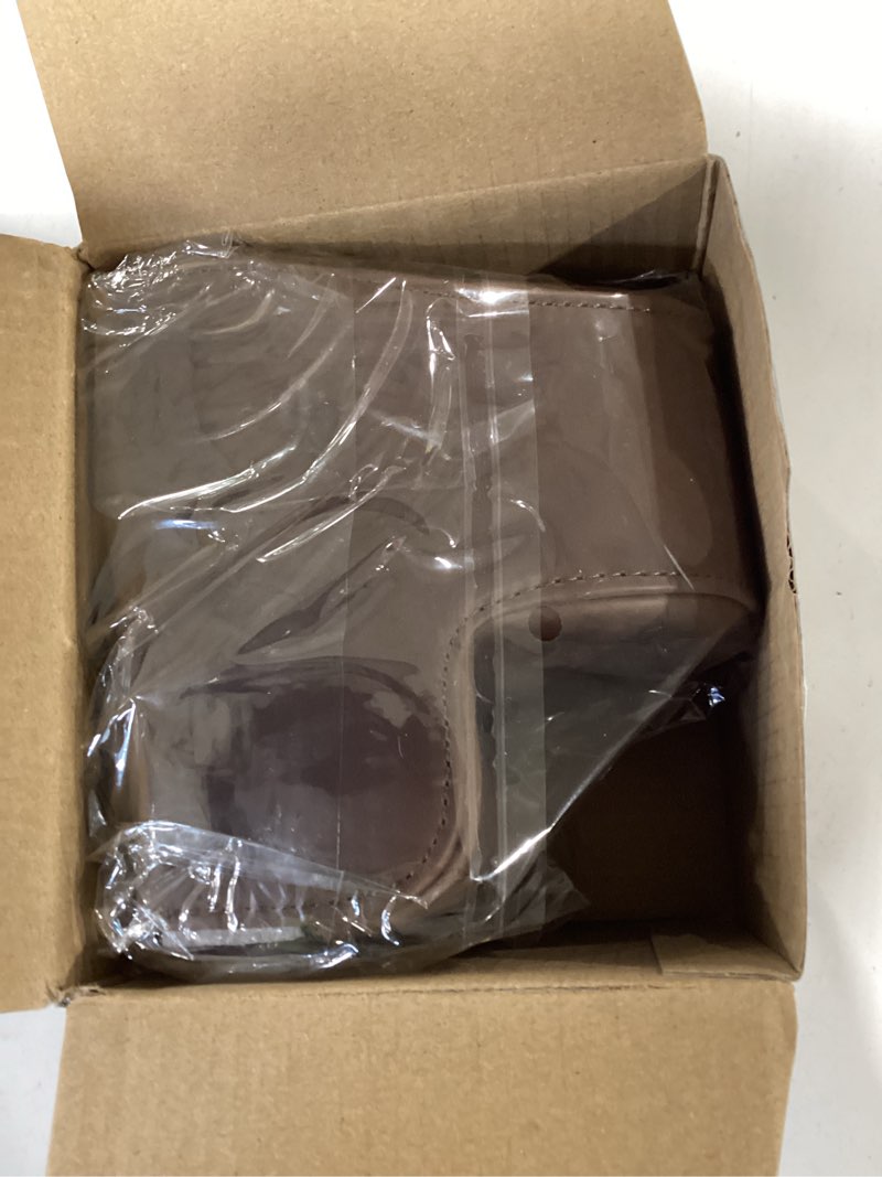 Condition photo showing Good Condition for xevn for sony zv-e10 case,for sony zv-e10 case,premium pu full body leather camera case bag for sony alpha zv-e10 fit 16-50mm lens with camera shoulder strap zv-e10-coffee